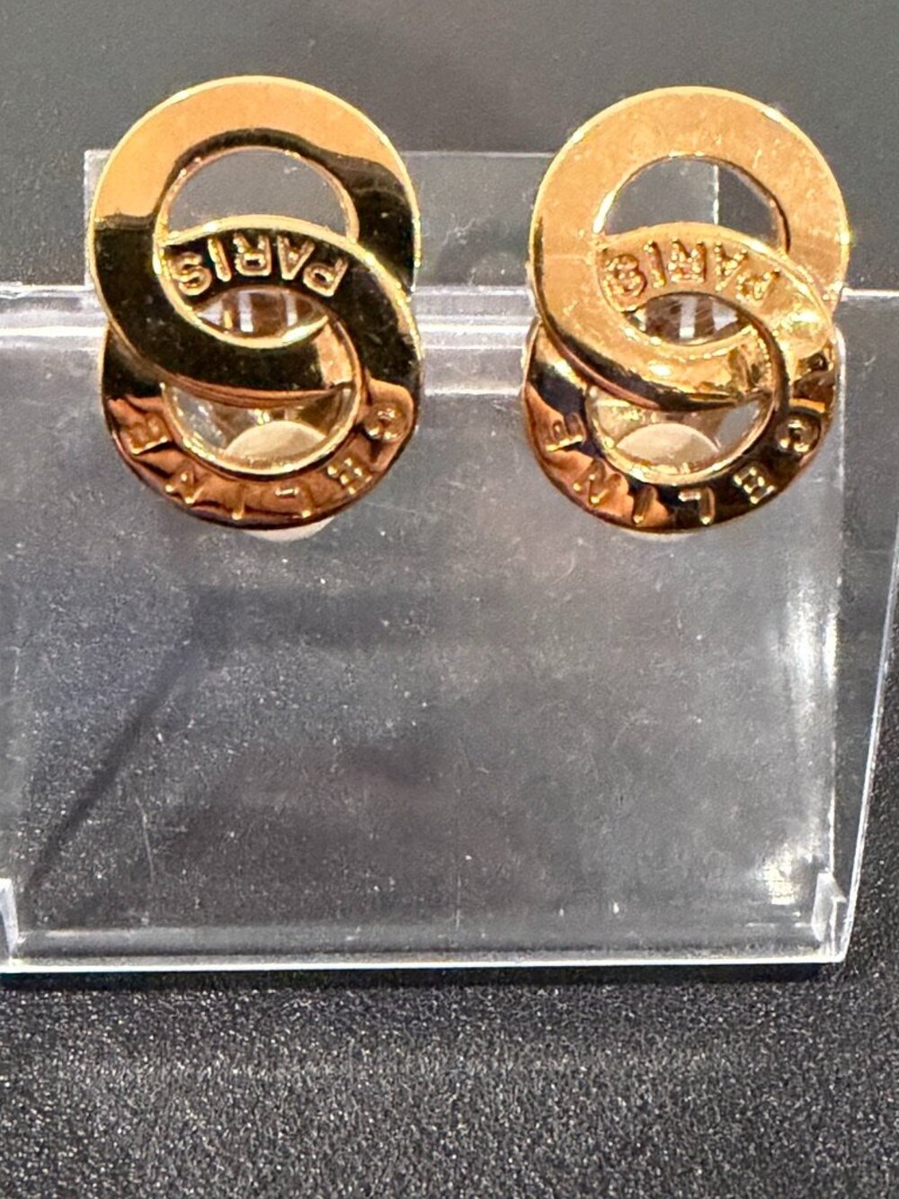 Celine Earrings Gold (JB1426) - Picture 2 of 3